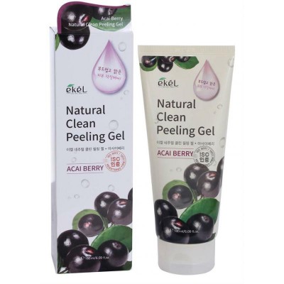 Пилинг-скатка с экстрактом ягод Асаи Natural Clean Peeling Gel Acai Berry