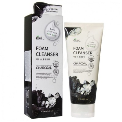 Пенка для лица Ekel Charcoal Foam Cleanser 