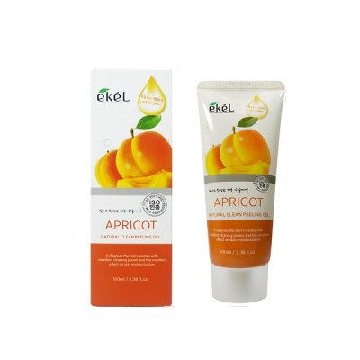 Пилинг-скатка абрикос EKEL Natural Clean Peeling Gel Apricot, 100 ml