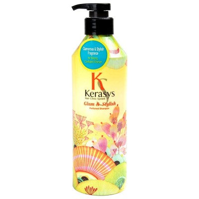 Парфюмированный шампунь Kerasys Glam&Style, 600 ml
